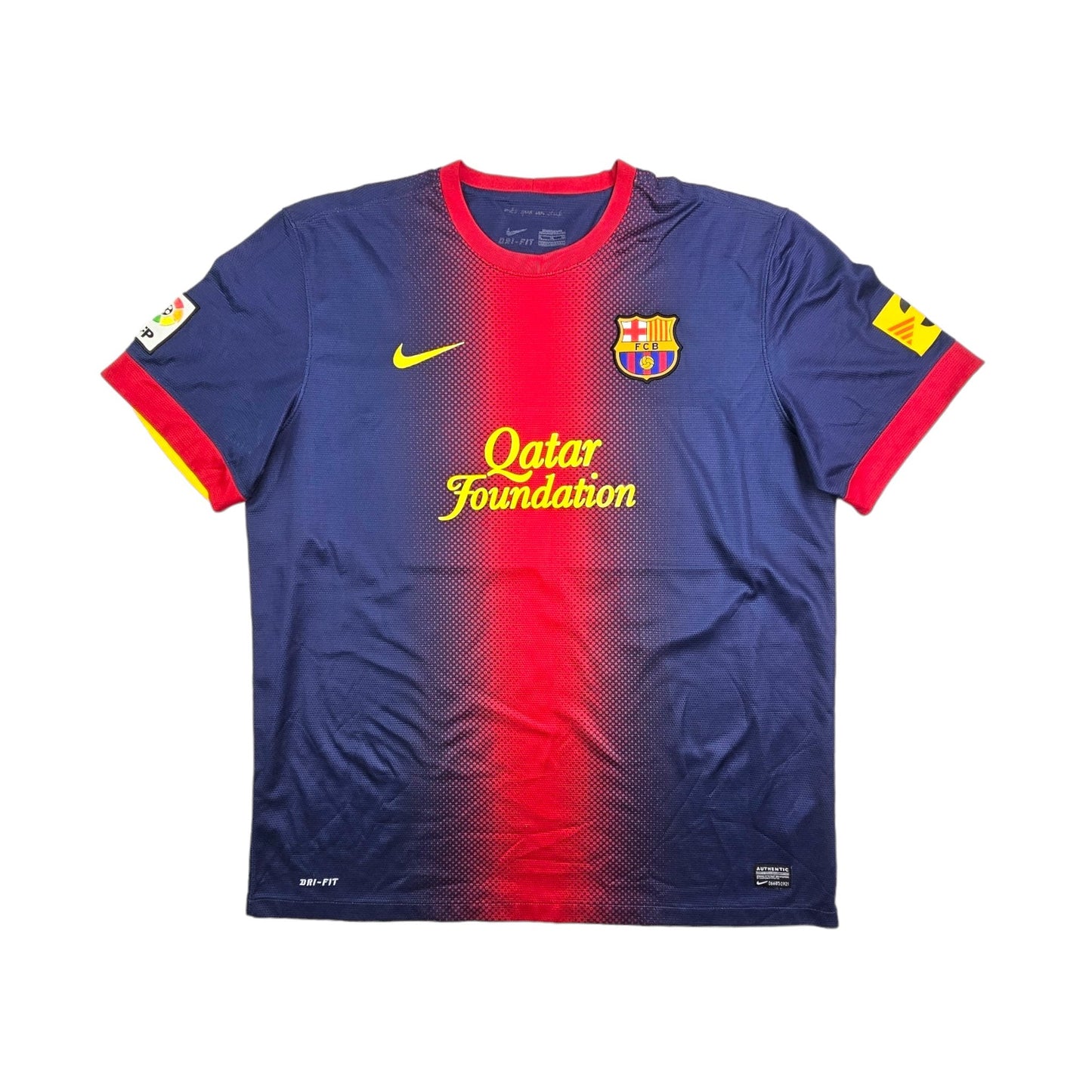 2012/13 Barcelona Home Football Shirt (XL) Nike #10 Messi