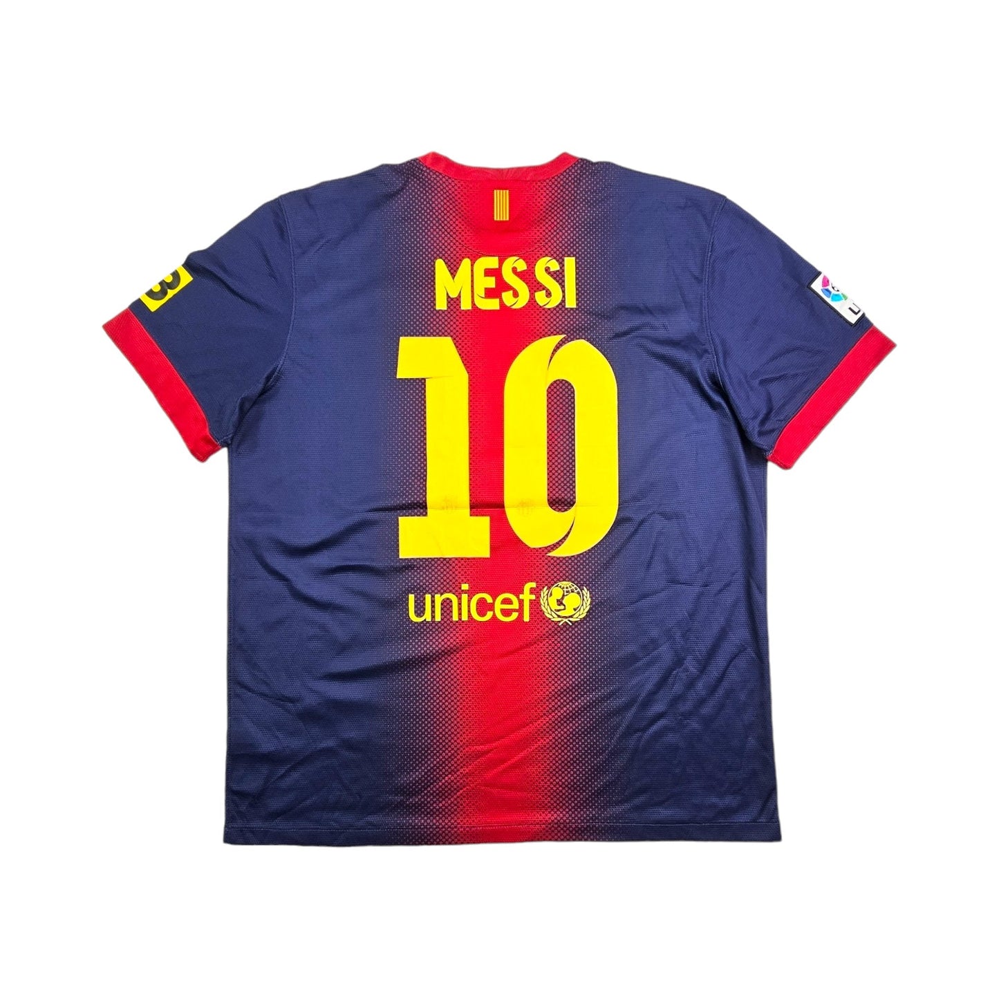 2012/13 Barcelona Home Football Shirt (XL) Nike #10 Messi