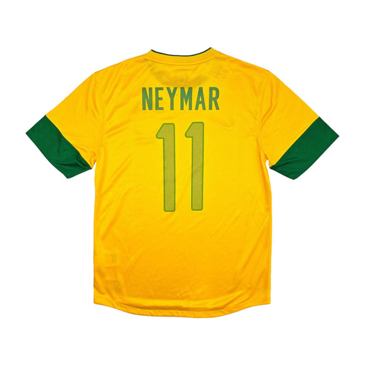 2012/13 Brazil Home Football Shirt (M) Nike #11 Neymar