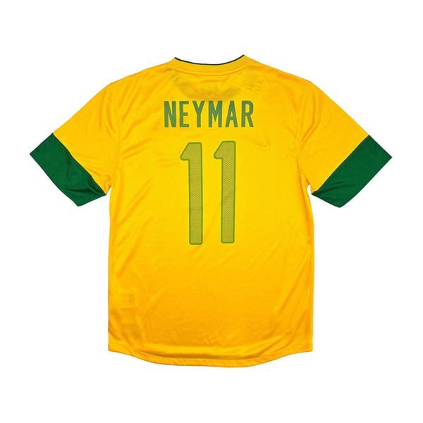 2012/13 Brazil Home Football Shirt (M) Nike #11 Neymar