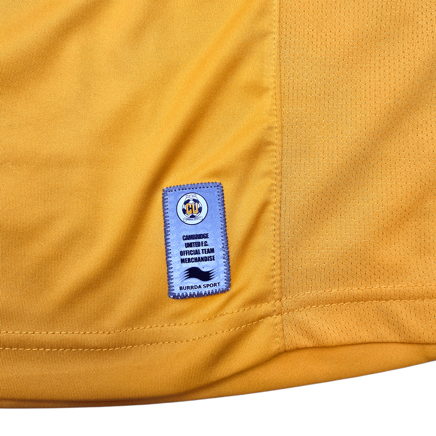 2012/13 Cambridge United Home Football Shirt (L) Burrda #16 Jarvis (Matchworn/Signed)