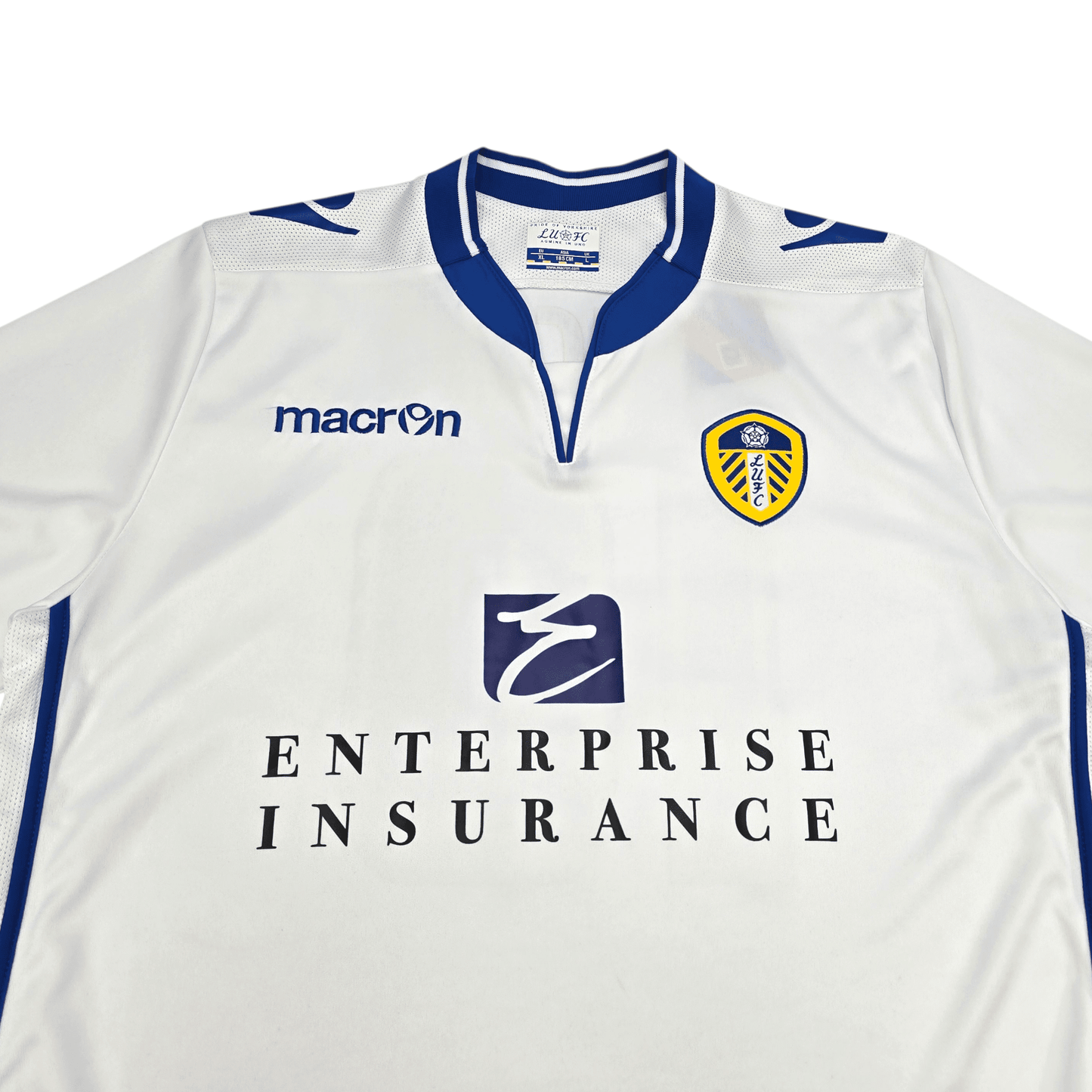 2012/13 Leeds United Home Football Shirt (XL) Macron #10 Becchio