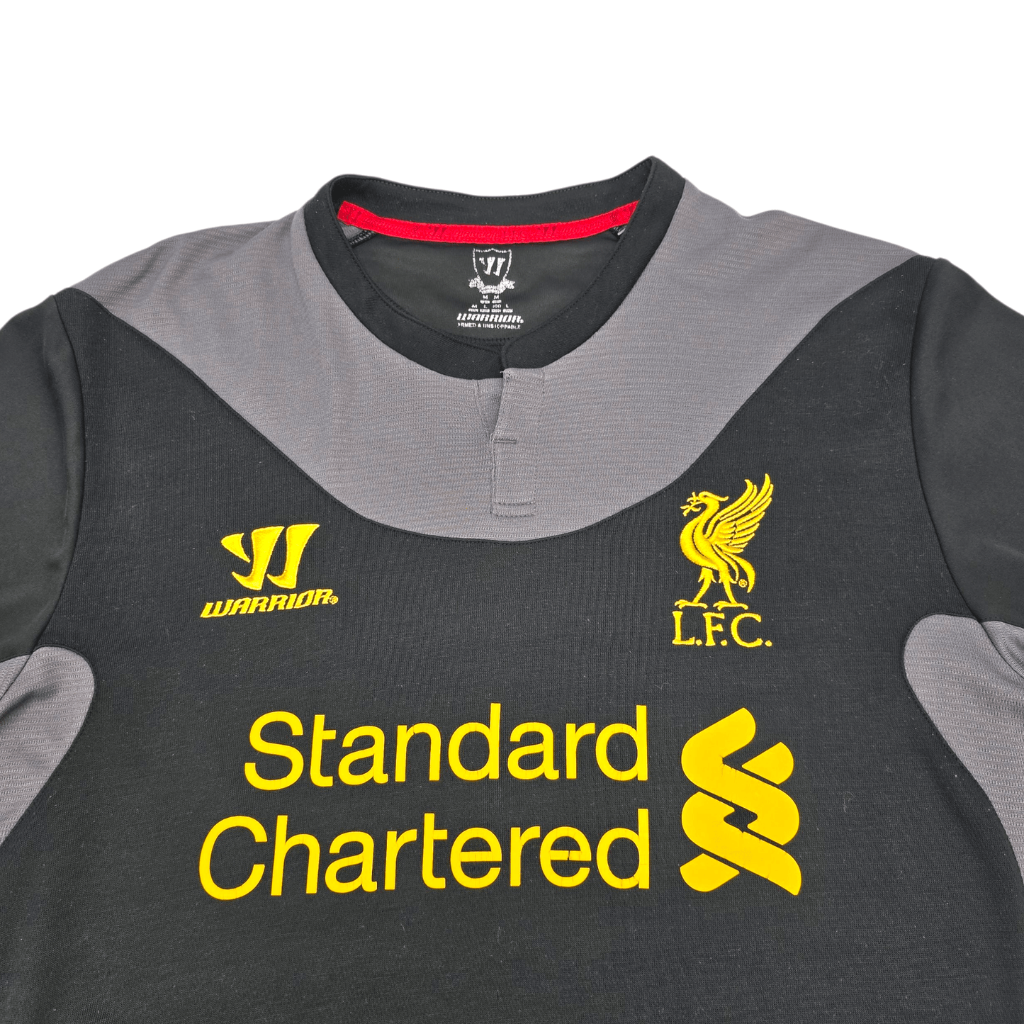 2012/13 Liverpool Away Football Shirt (M) Warrior #7 Suárez