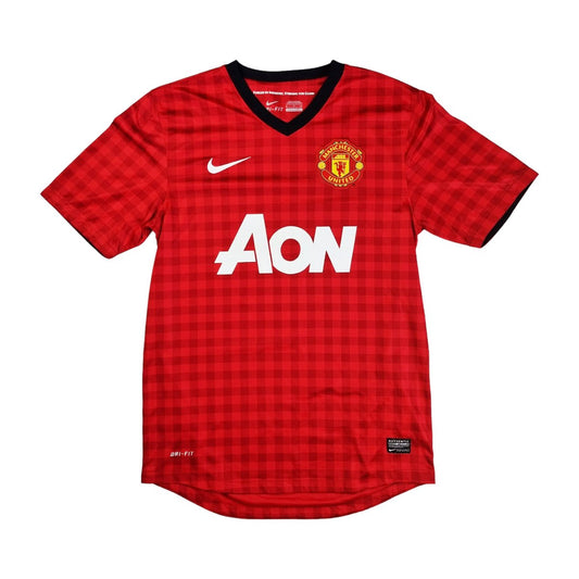 2012/13 Manchester United Football Shirt Home (S) Nike