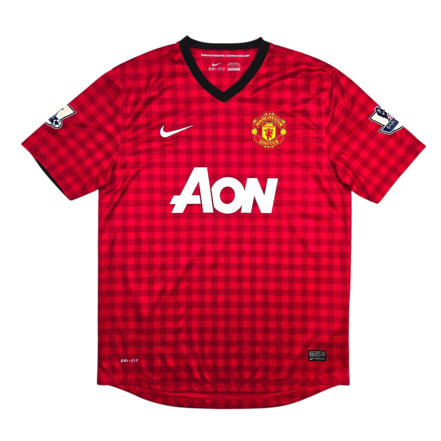 2012/13 Manchester United Home Football Shirt (L) Nike #18 Young