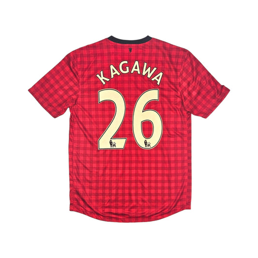 2012/13 Manchester United Home Football Shirt (M) Nike # 26 Kagawa