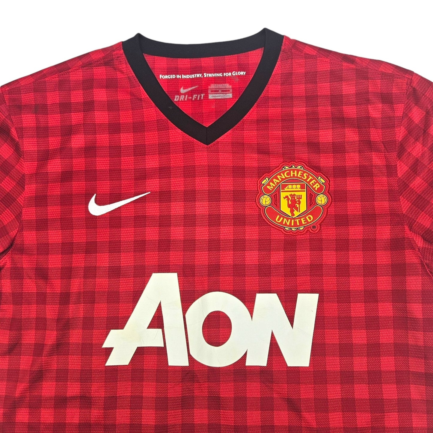 2012/13 Manchester United Home Football Shirt (M) Nike # 26 Kagawa