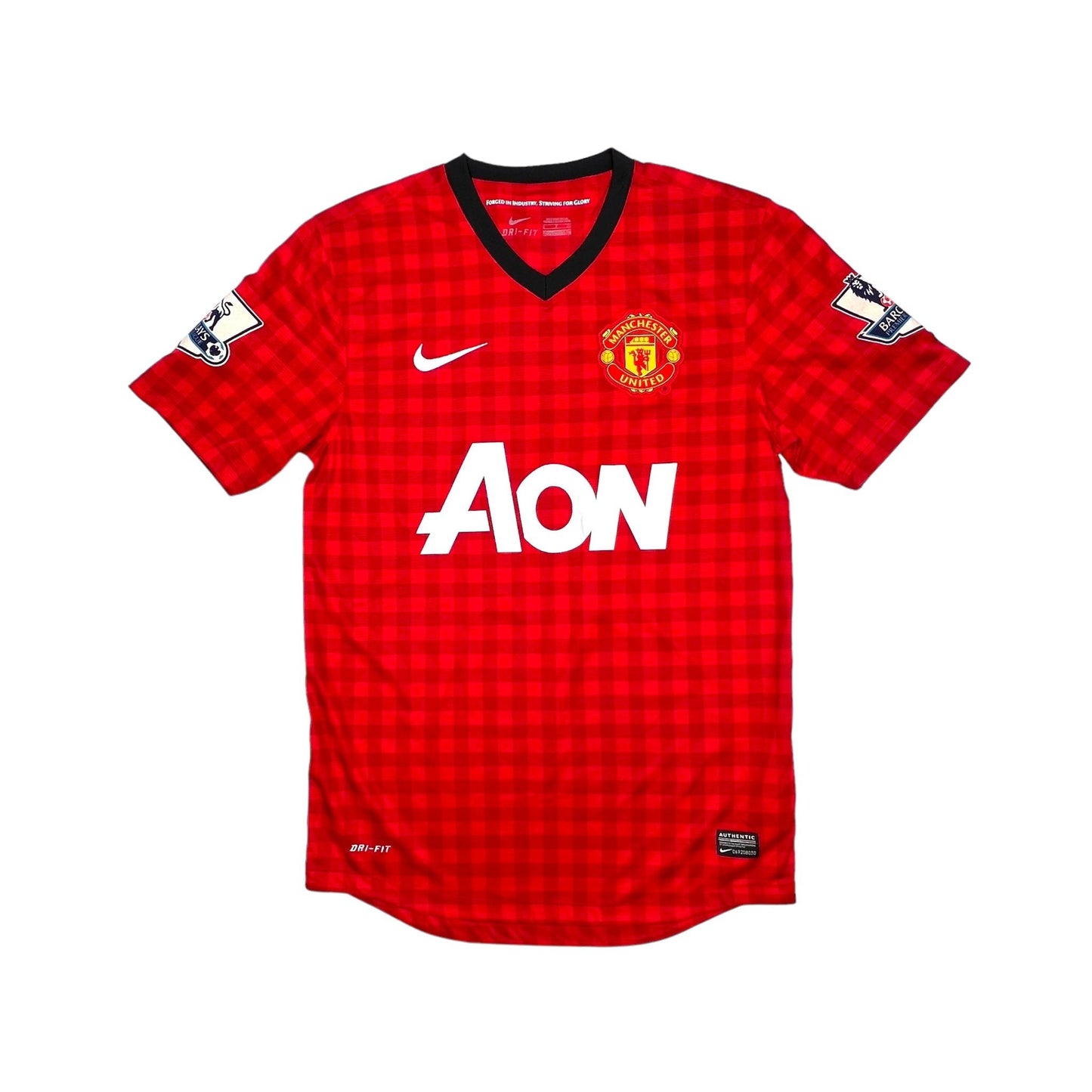 2012/13 Manchester United Home Football Shirt (S) Nike #11 Giggs