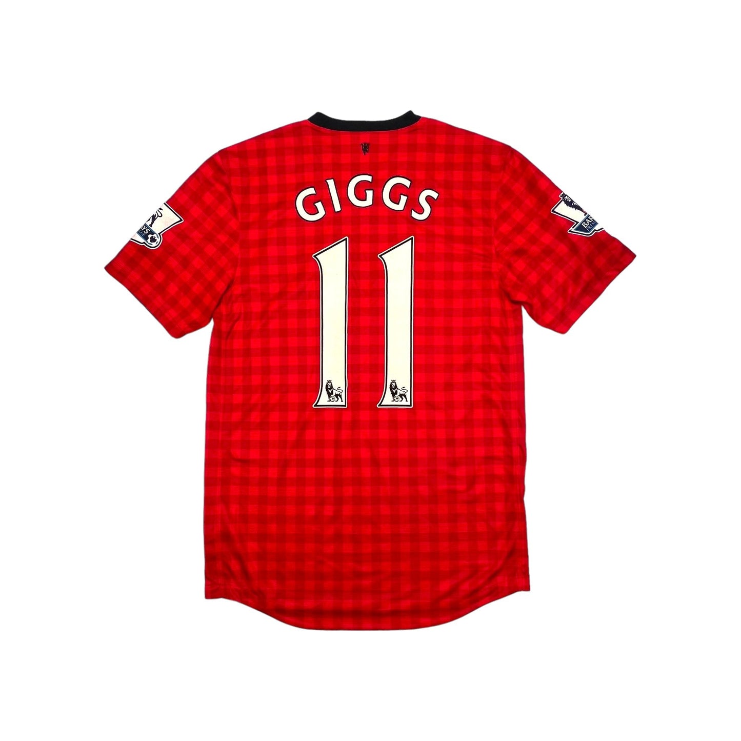 2012/13 Manchester United Home Football Shirt (S) Nike #11 Giggs