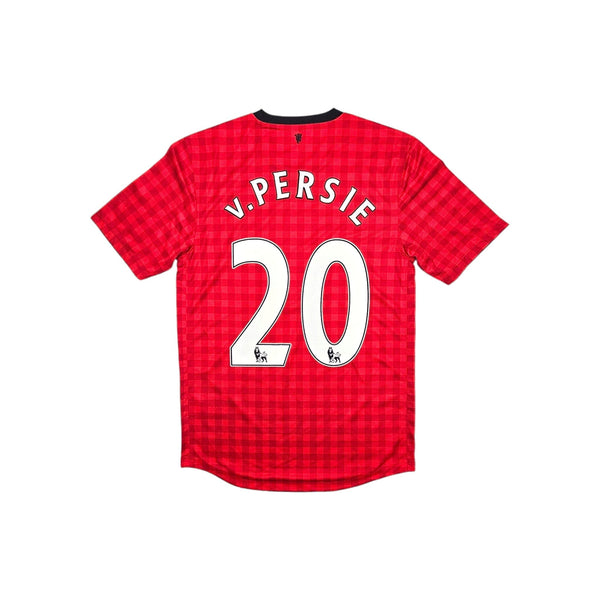 2012/13 Manchester United Home Football Shirt (S) Nike #20 van Persie