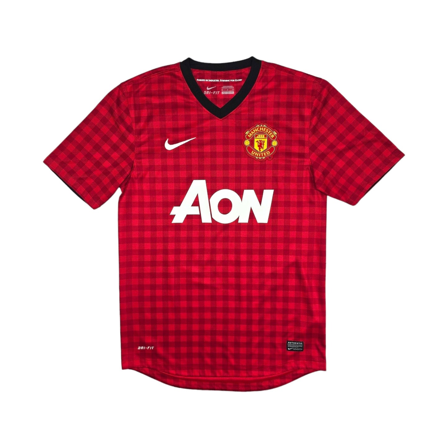 2012/13 Manchester United Home Football Shirt (S) Nike #20 v.Persie