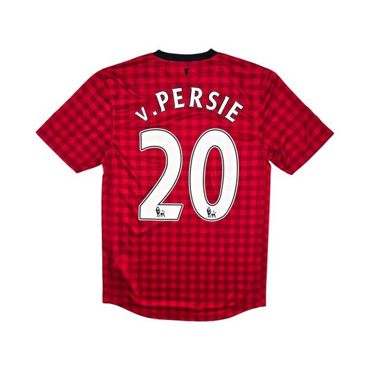 2012/13 Manchester United Home Football Shirt (S) Nike #20 v.Persie