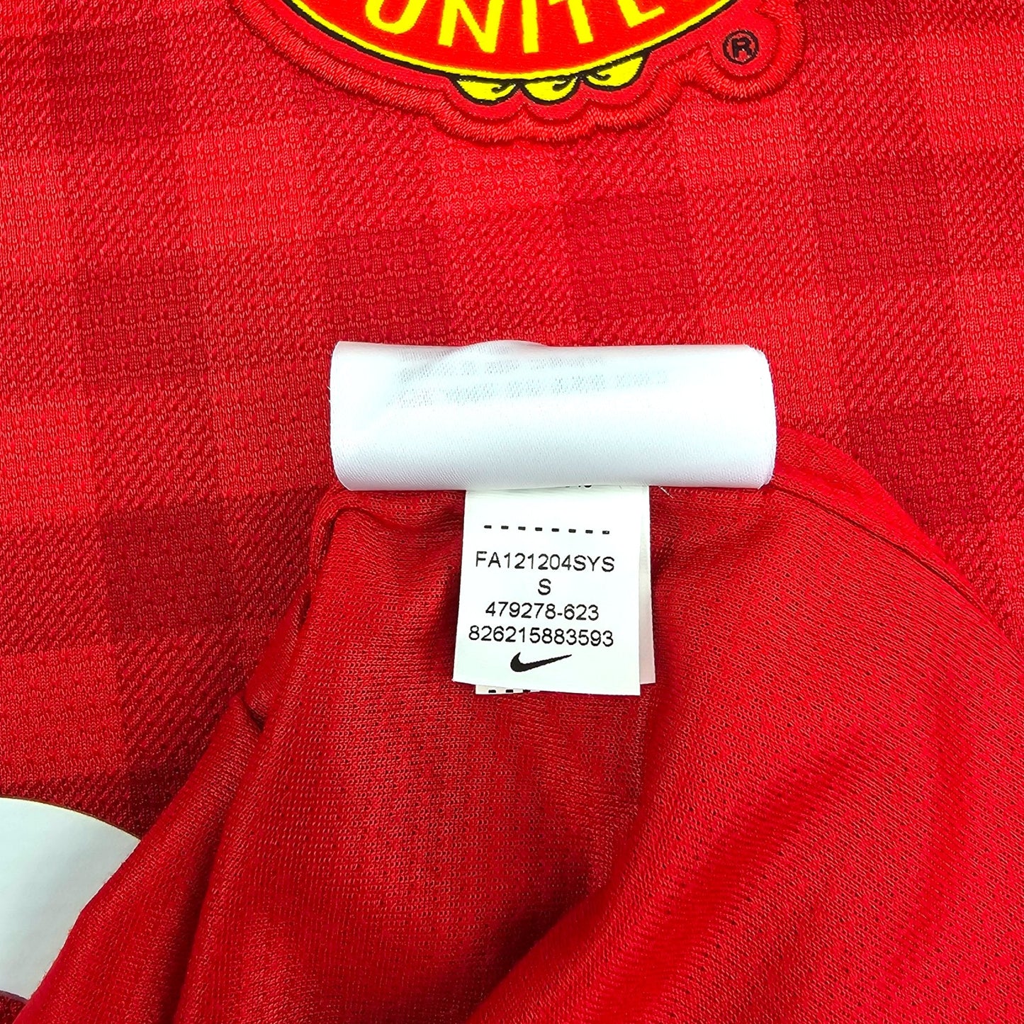 2012/13 Manchester United Home Football Shirt (S) Nike #20 v.Persie