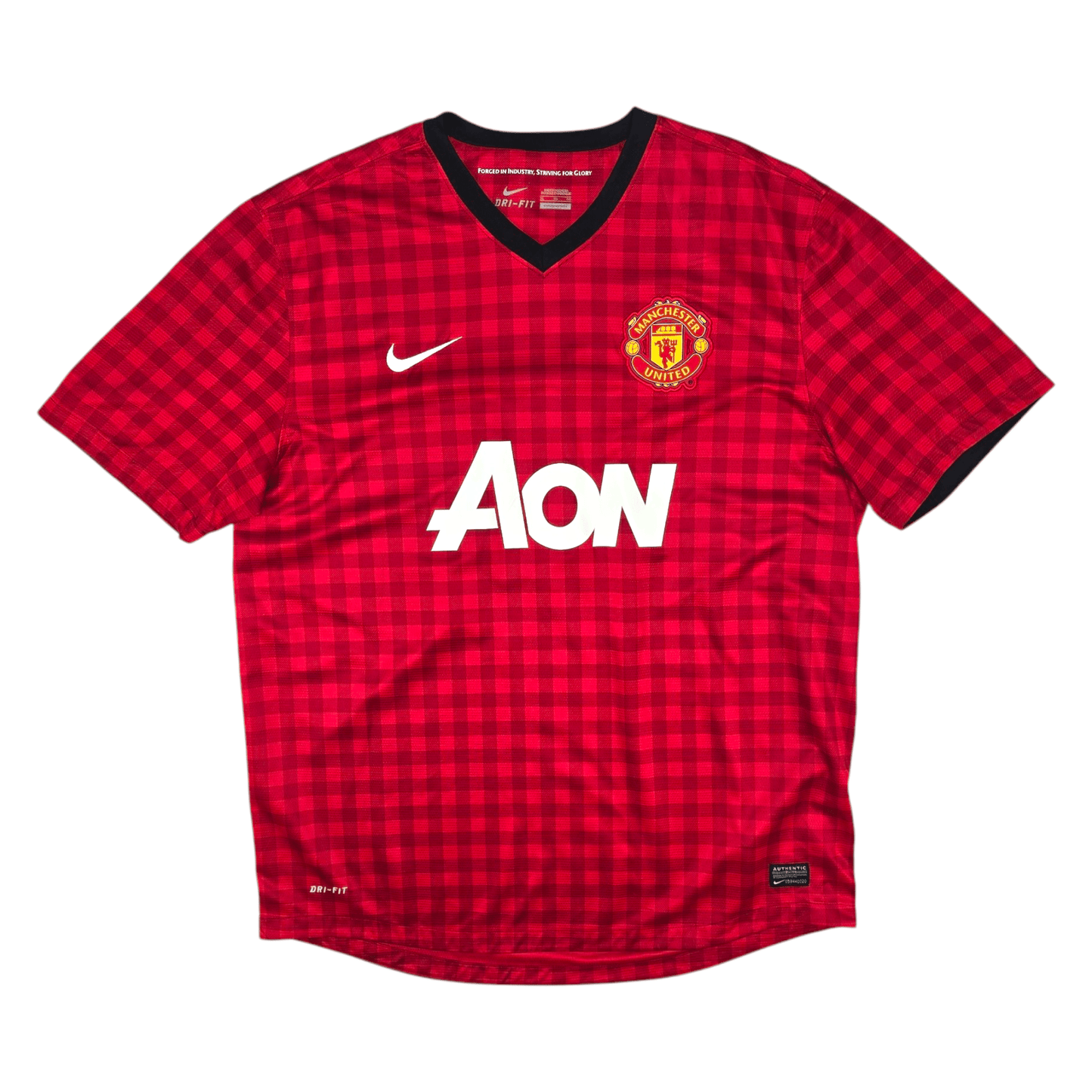 2012/13 Manchester United Home Football Shirt (XL) Nike #10 Rooney