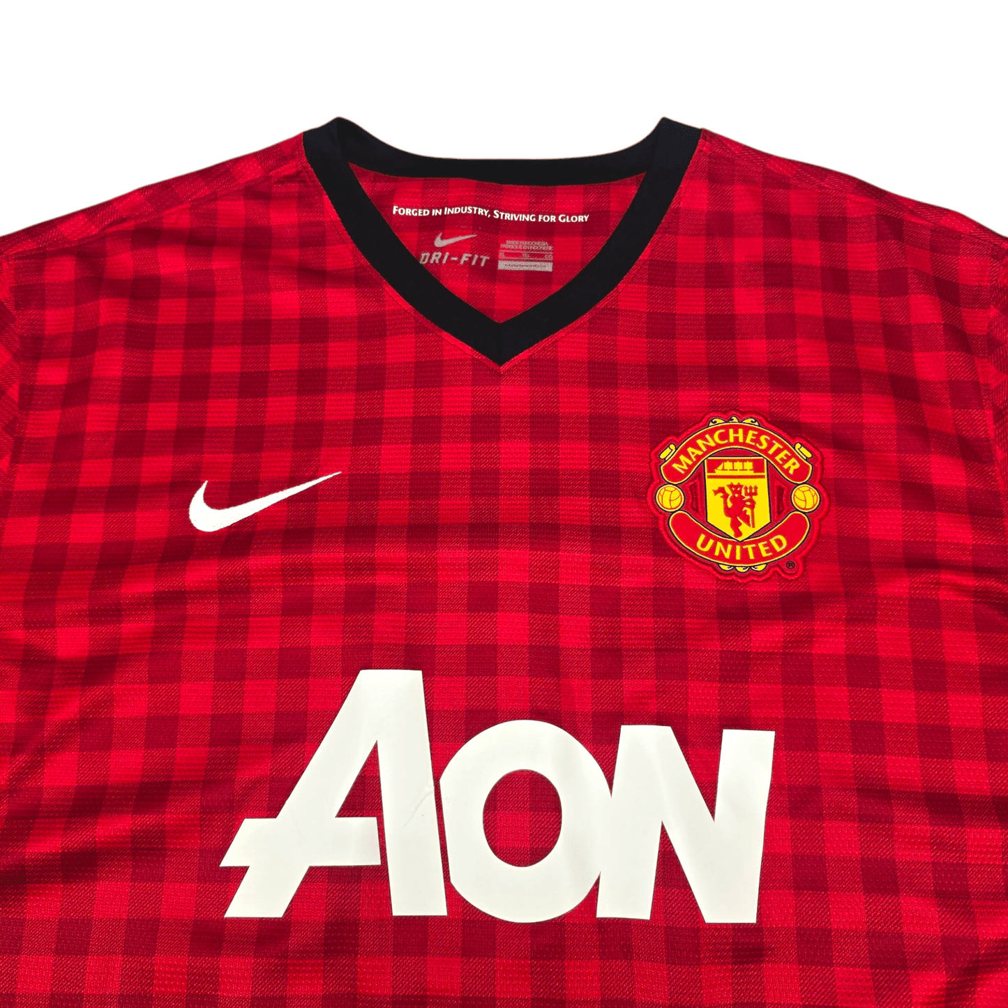 2012/13 Manchester United Home Football Shirt (XL) Nike #10 Rooney