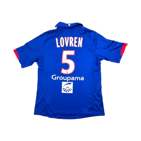 2012/13 Olympique Lyonnais Away Football Shirt (L) Adidas #5 Lovren