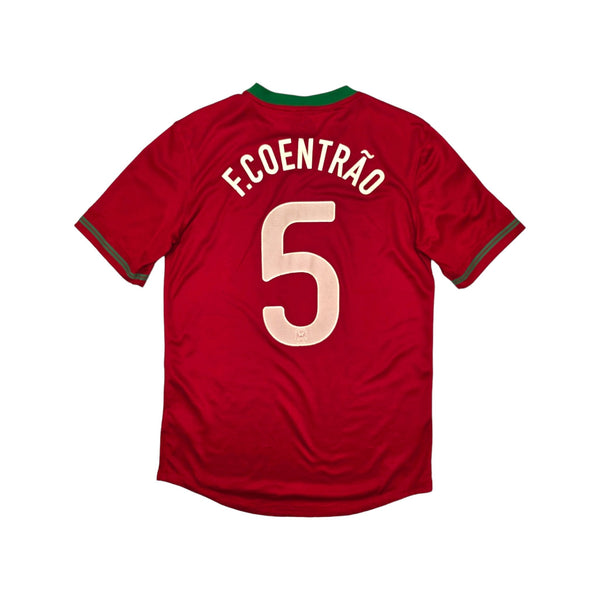 2012/13 Portugal Home Football Shirt (S) Nike #5 F.Coentrao