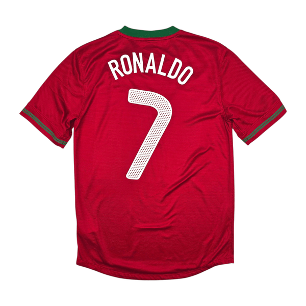 2012/13 Portugal Home Football Shirt (S) Nike #7 Ronaldo