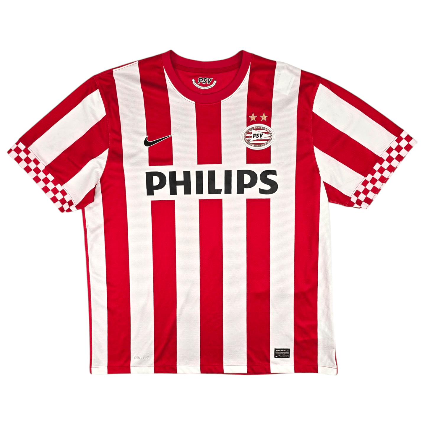 2012/13 PSV Home Football Shirt (XL) Nike #6 v.Bommel