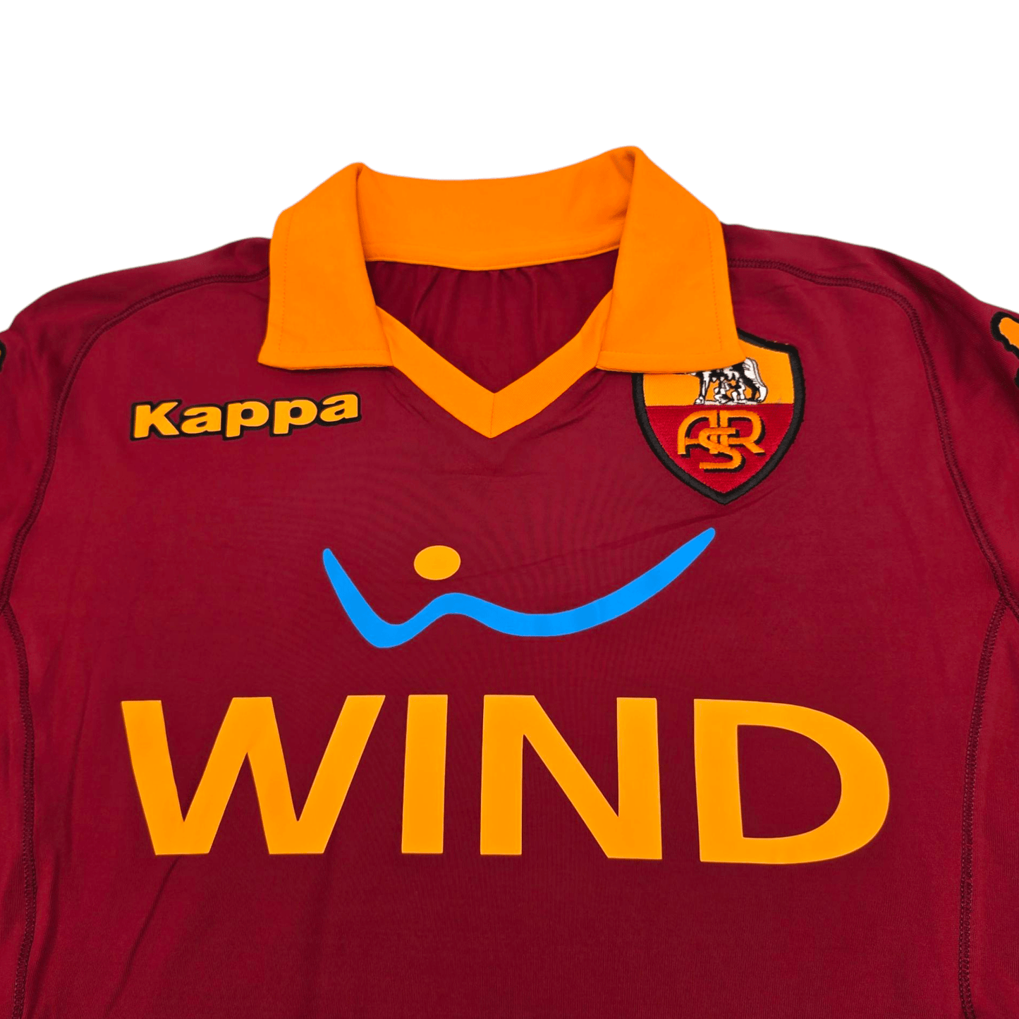 2012/13 Roma Home Football Shirt (S) Kappa #10 Totti