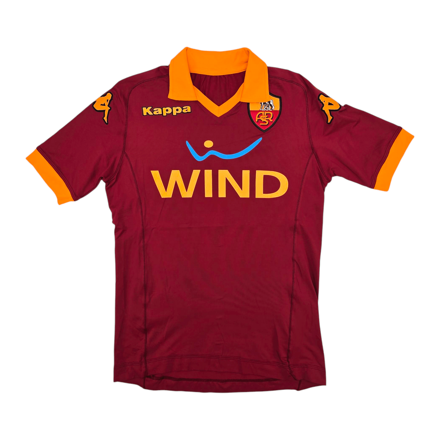 2012/13 Roma Home Football Shirt (S) Kappa #10 Totti