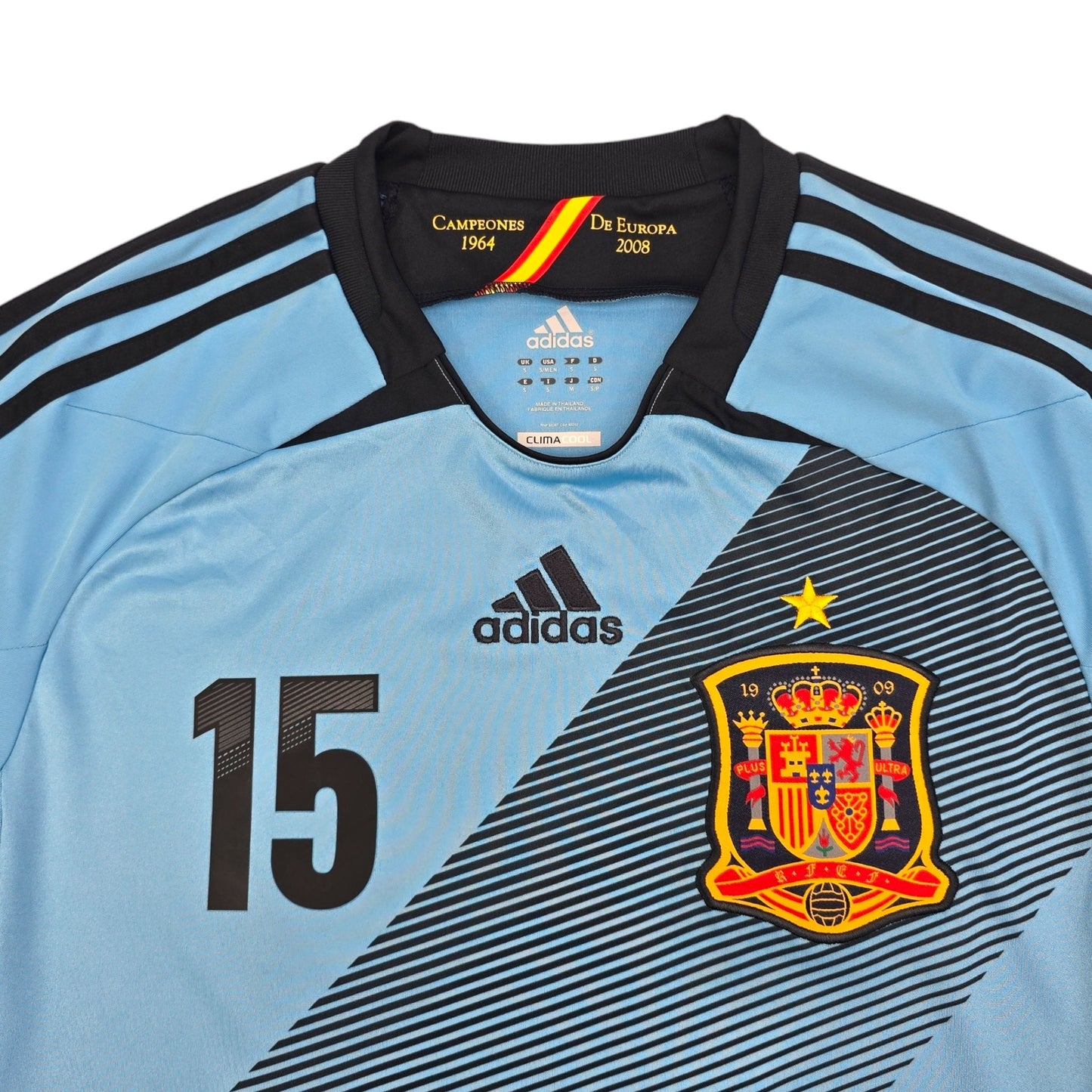 2012/13 Spain Away Football Shirt (S) Adidas #15 Ramos