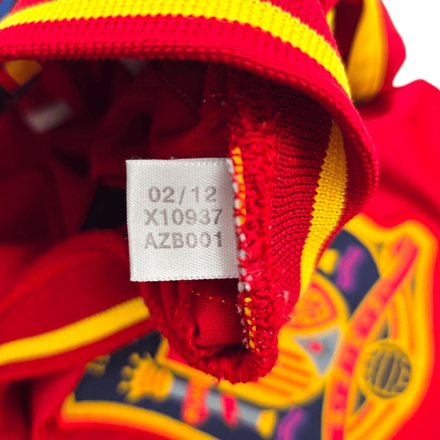2012/13 Spain Home Football Shirt (M) Adidas #6 Iniesta