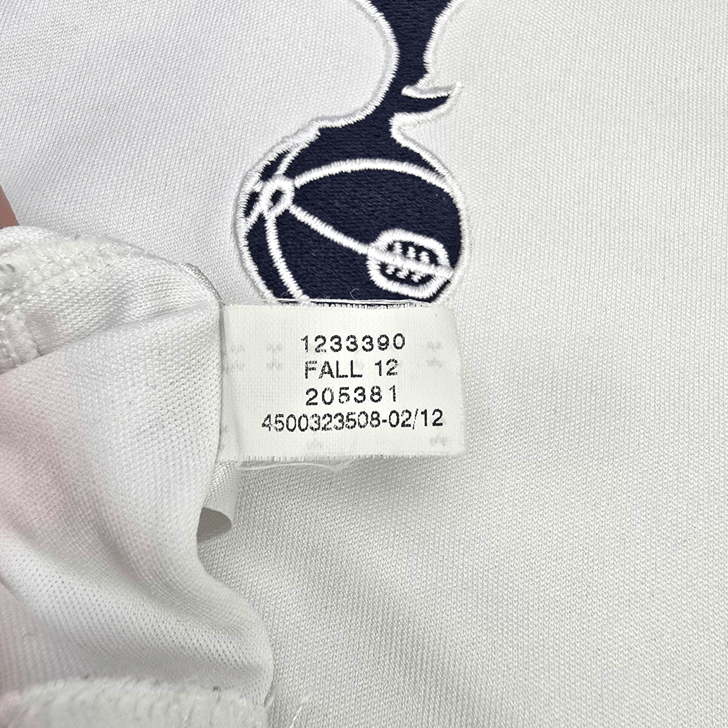 2012/13 Tottenham Hotspur Home Football Shirt (M) Under Armour #3 Bale