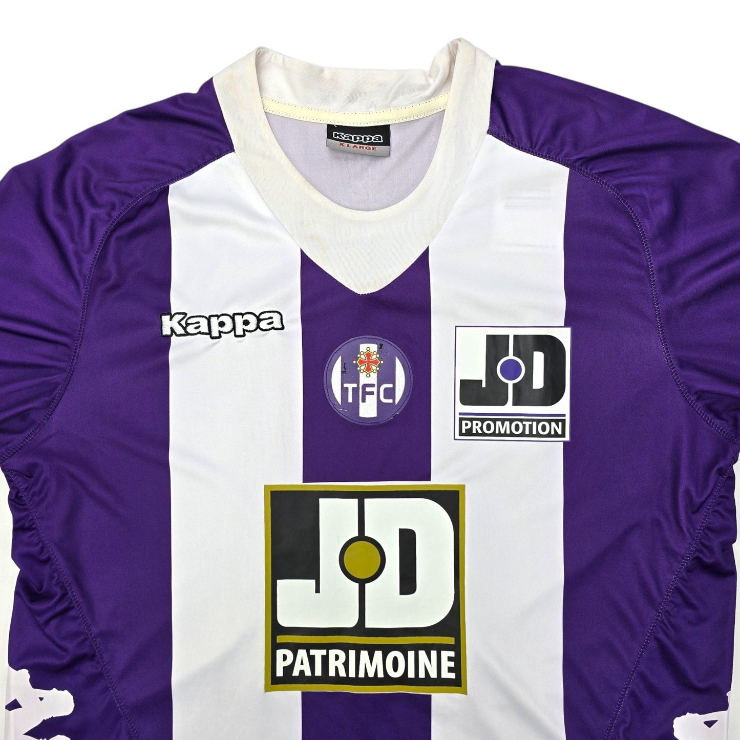 2012/13 Toulouse Home Football Shirt (XL) Kappa #6 Rabiot