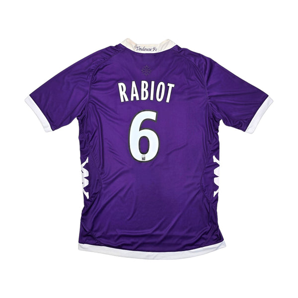 2012/13 Toulouse Home Football Shirt (XL) Kappa #6 Rabiot