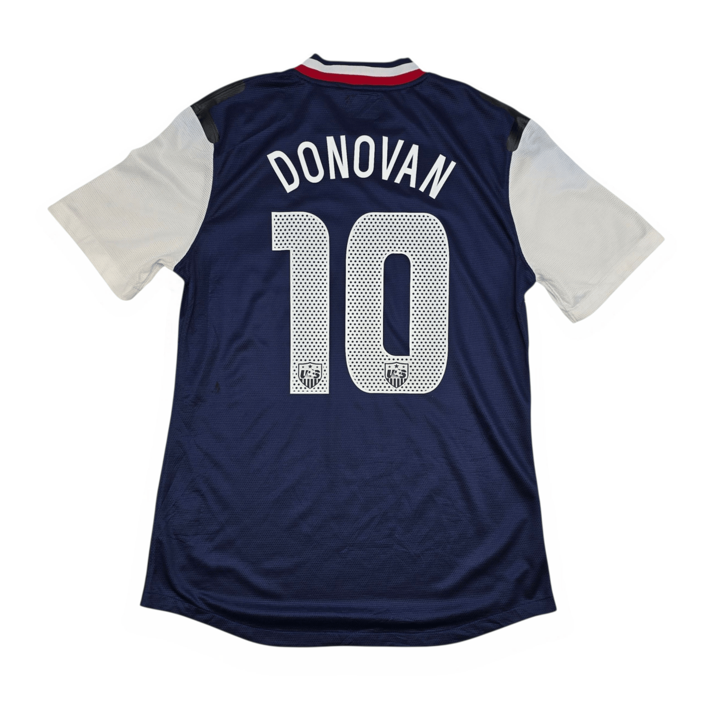 2012/13 USA Away Football Shirt (M) Nike #10 Donovan (Player Version)