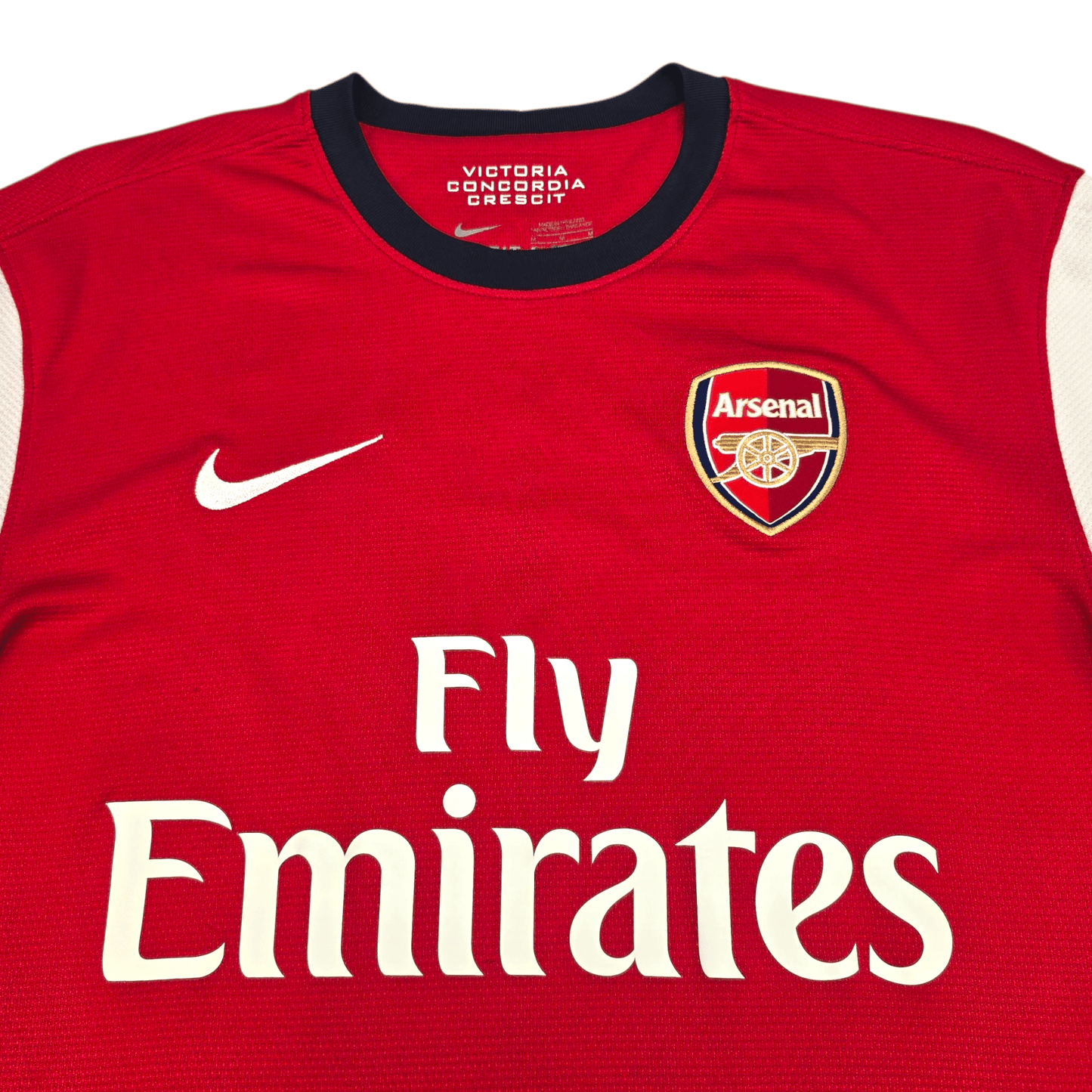 2012/14 Arsenal Home Football Shirt (M) Nike #9 Podolski
