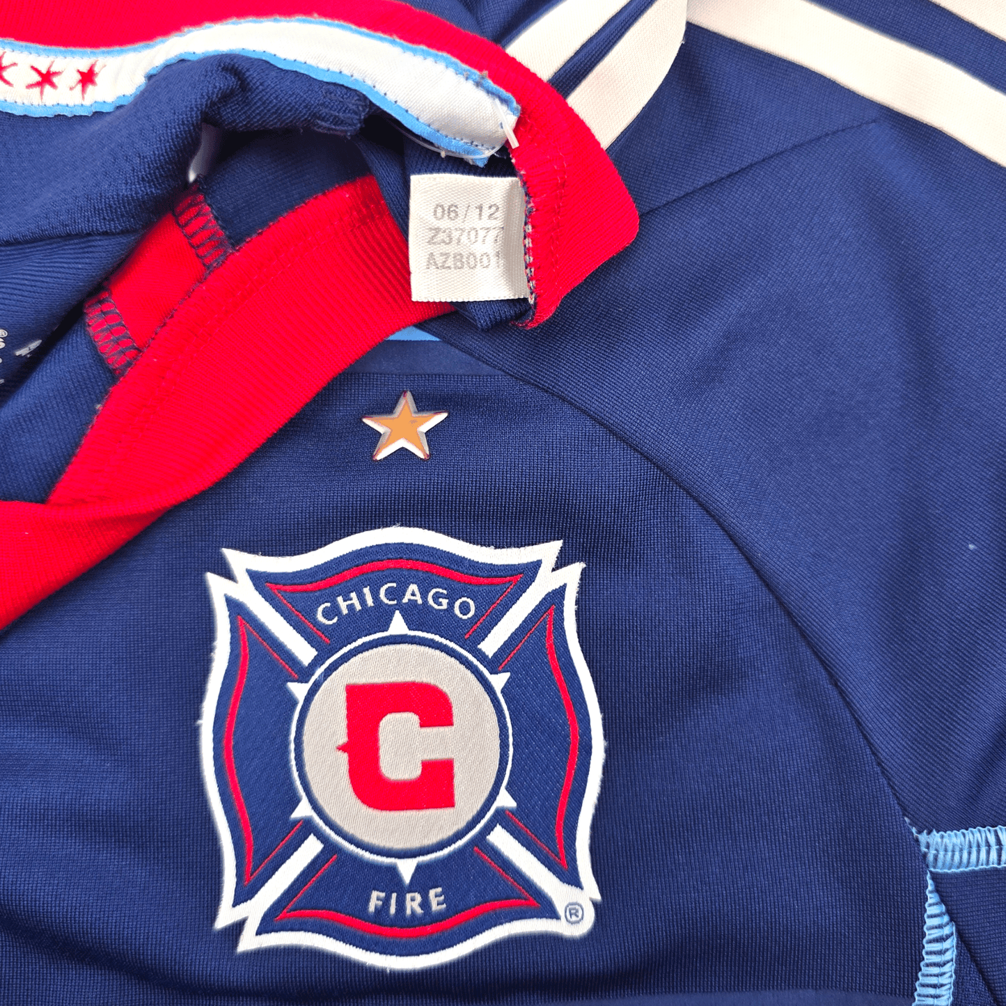 2012/14 Chicago Fire Away Football Shirt (L) Adidas