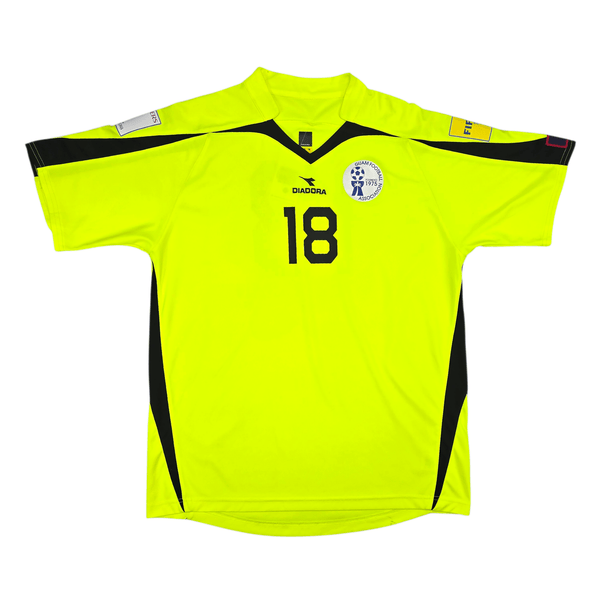 2012/14 Guam Goal Keeper Football Shirt (L) Diadora #18