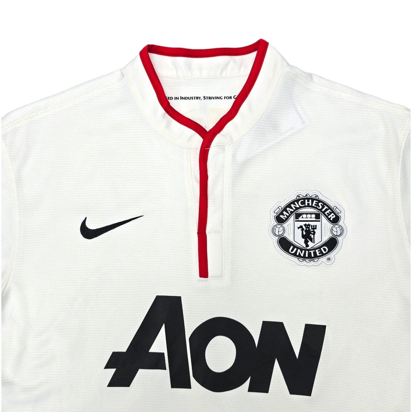 2012/14 Manchester United Away Football Shirt (M) Nike #20 v.Persie