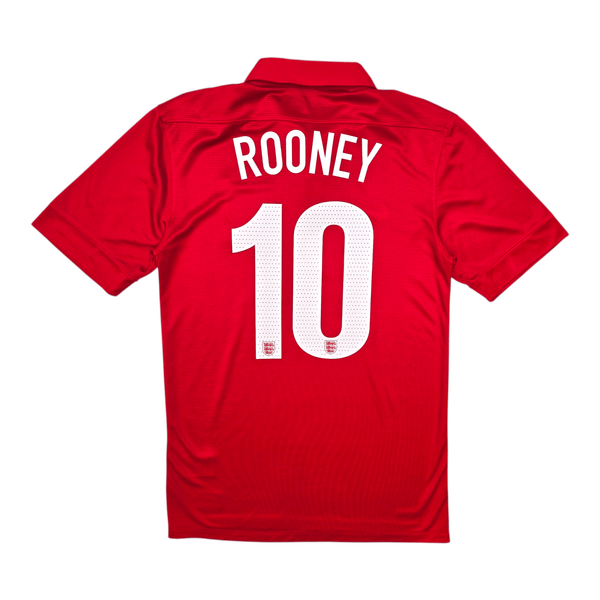 2013 England Away Football Shirt (S) Umbro #10 Rooney (150 Yr Anniversary)