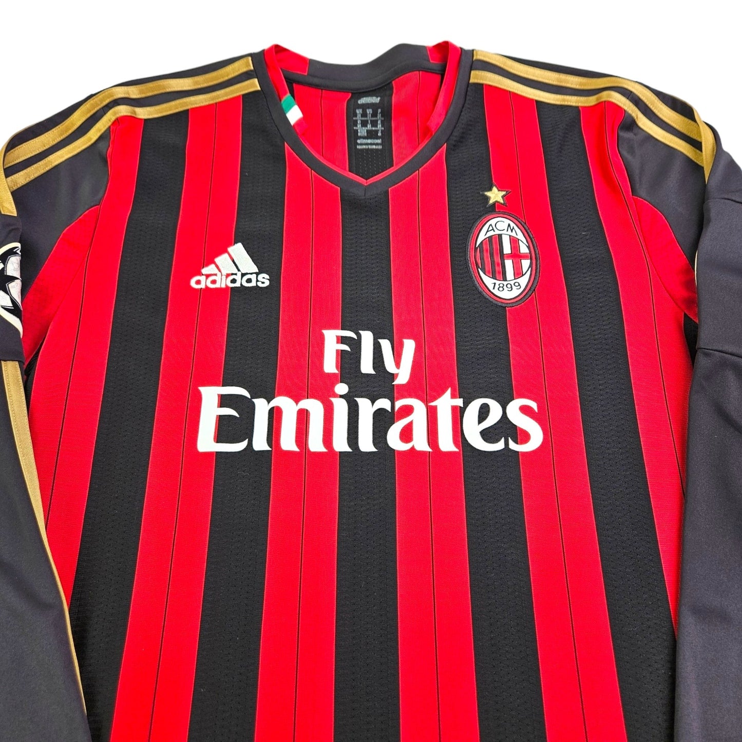 2013/14 AC Milan Home Football Shirt (M) Adidas
