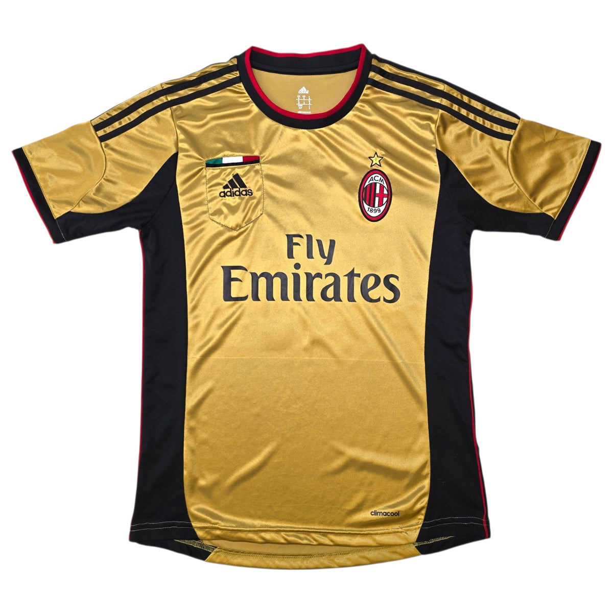 2013/14 AC Milan Third Football Shirt (S) Adidas #45 Balotelli