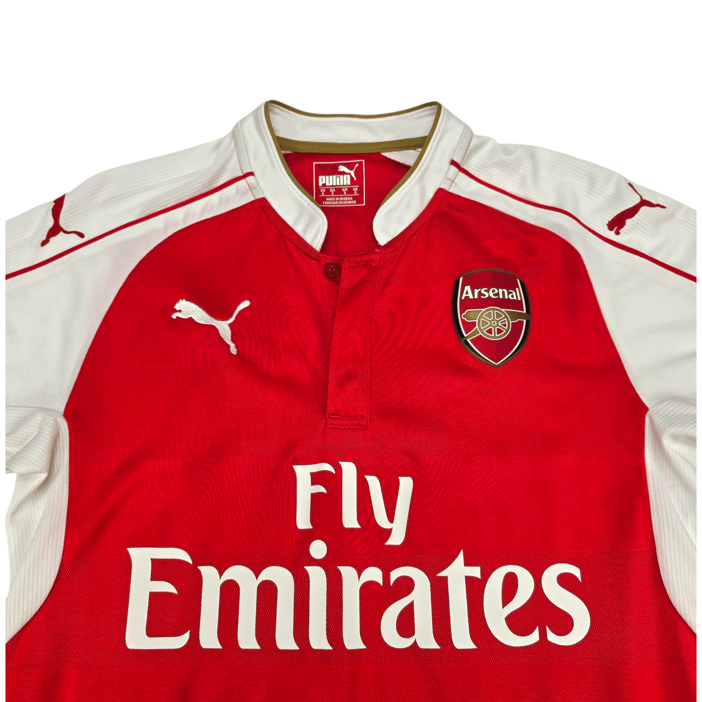2013/14 Arsenal Home Football Shirt (S) Puma #16 Ramsey