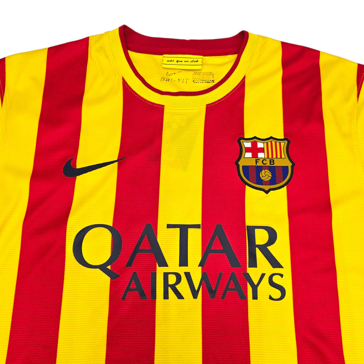 2013/14 Barcelona Away Football Shirt (L) Nike #10 Messi
