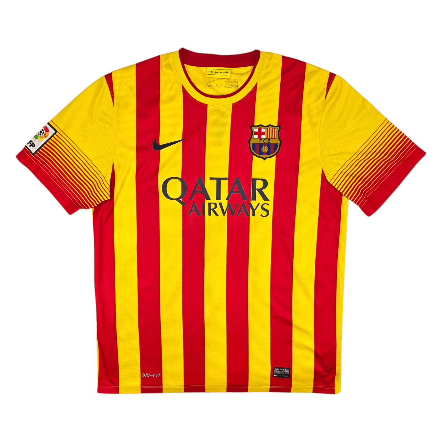 2013/14 Barcelona Away Football Shirt (L) Nike #10 Messi