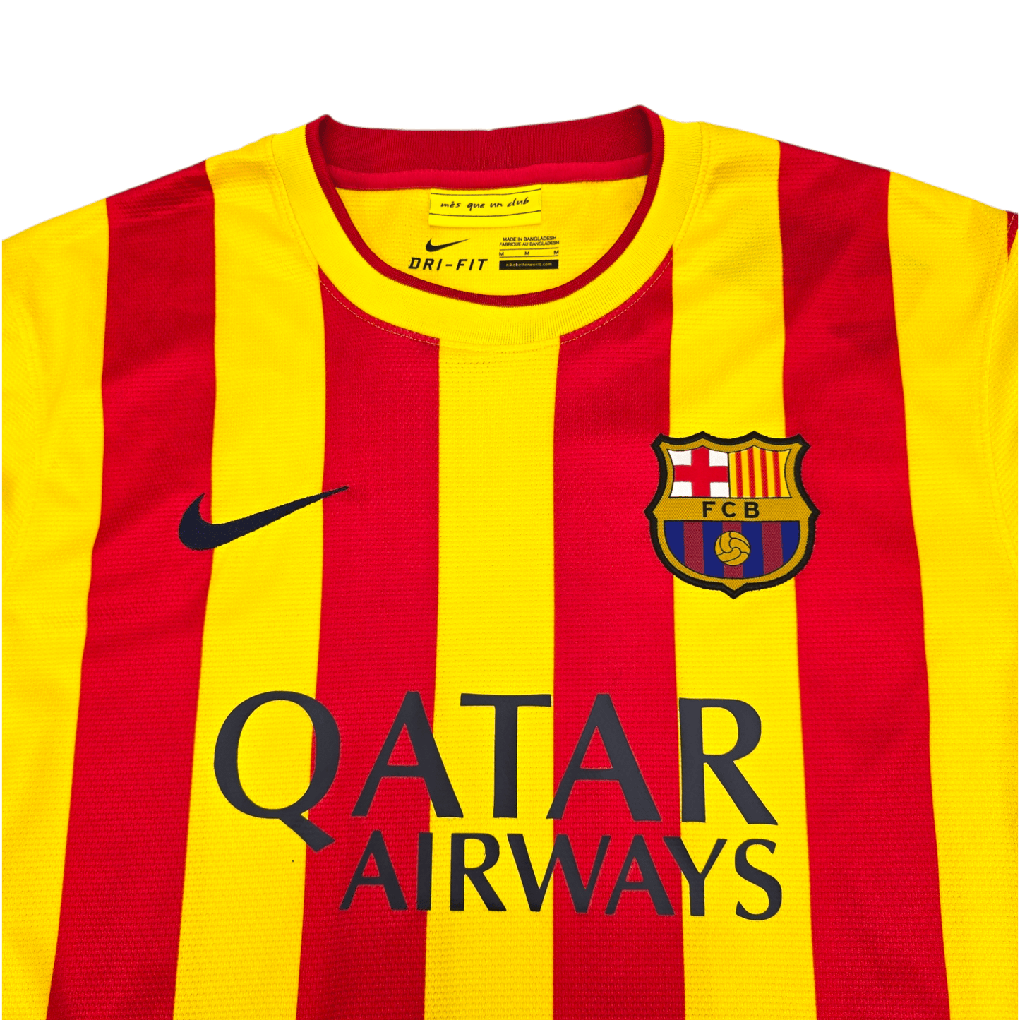 2013/14 Barcelona Away Football Shirt (M) Nike #11 Neymar