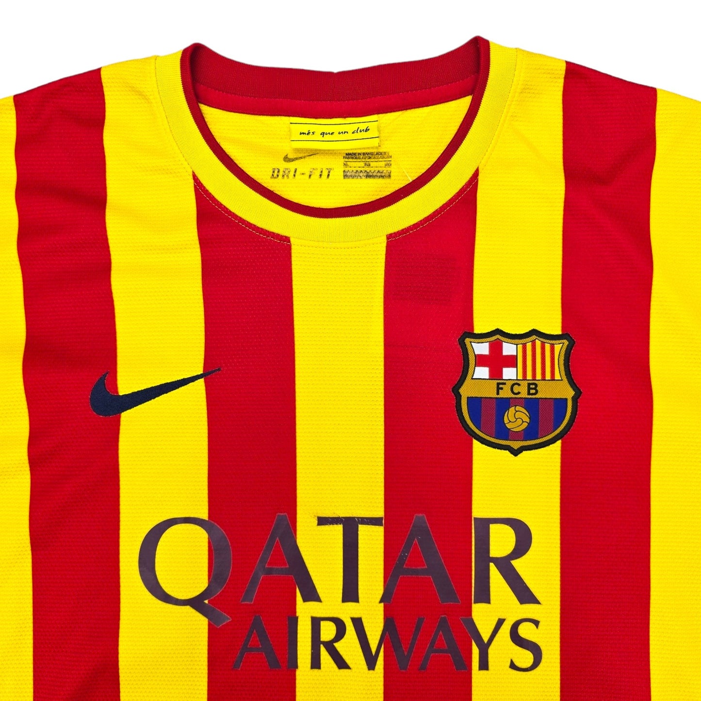 2013/14 Barcelona Away Football Shirt (XL) Nike #10 Messi