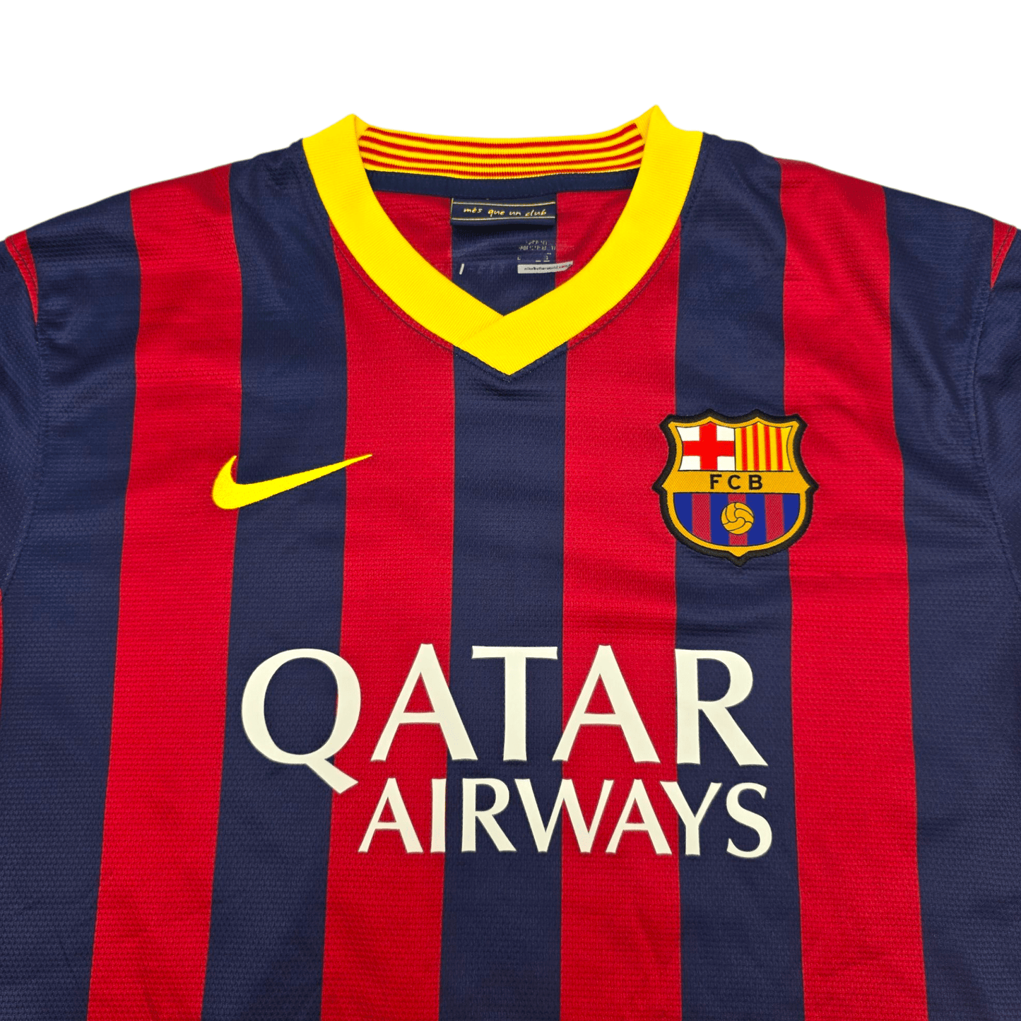 2013/14 Barcelona Home Football Shirt (L) Nike #6 Xavi