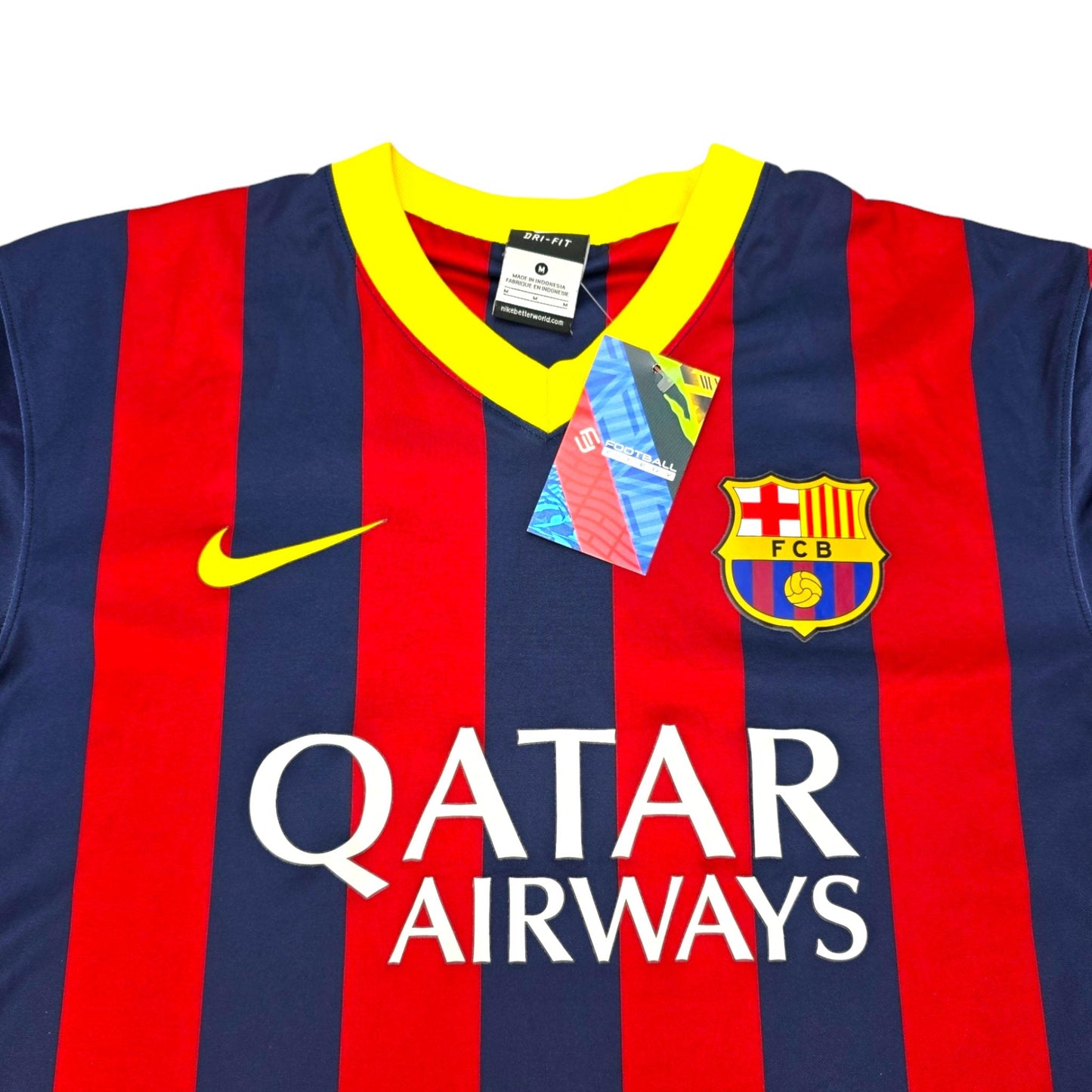 2013/14 Barcelona Home Football Shirt (M) Nike