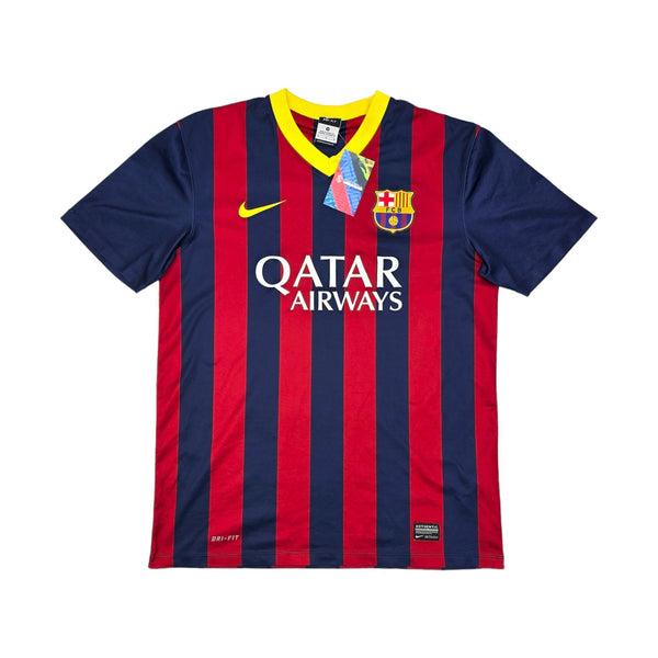 2013/14 Barcelona Home Football Shirt (M) Nike