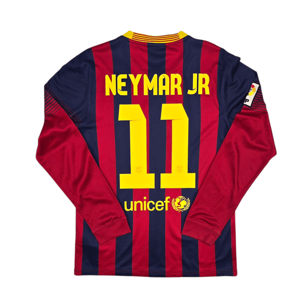 2013/14 Barcelona Home Football Shirt (S) Nike #11 Neymar JR