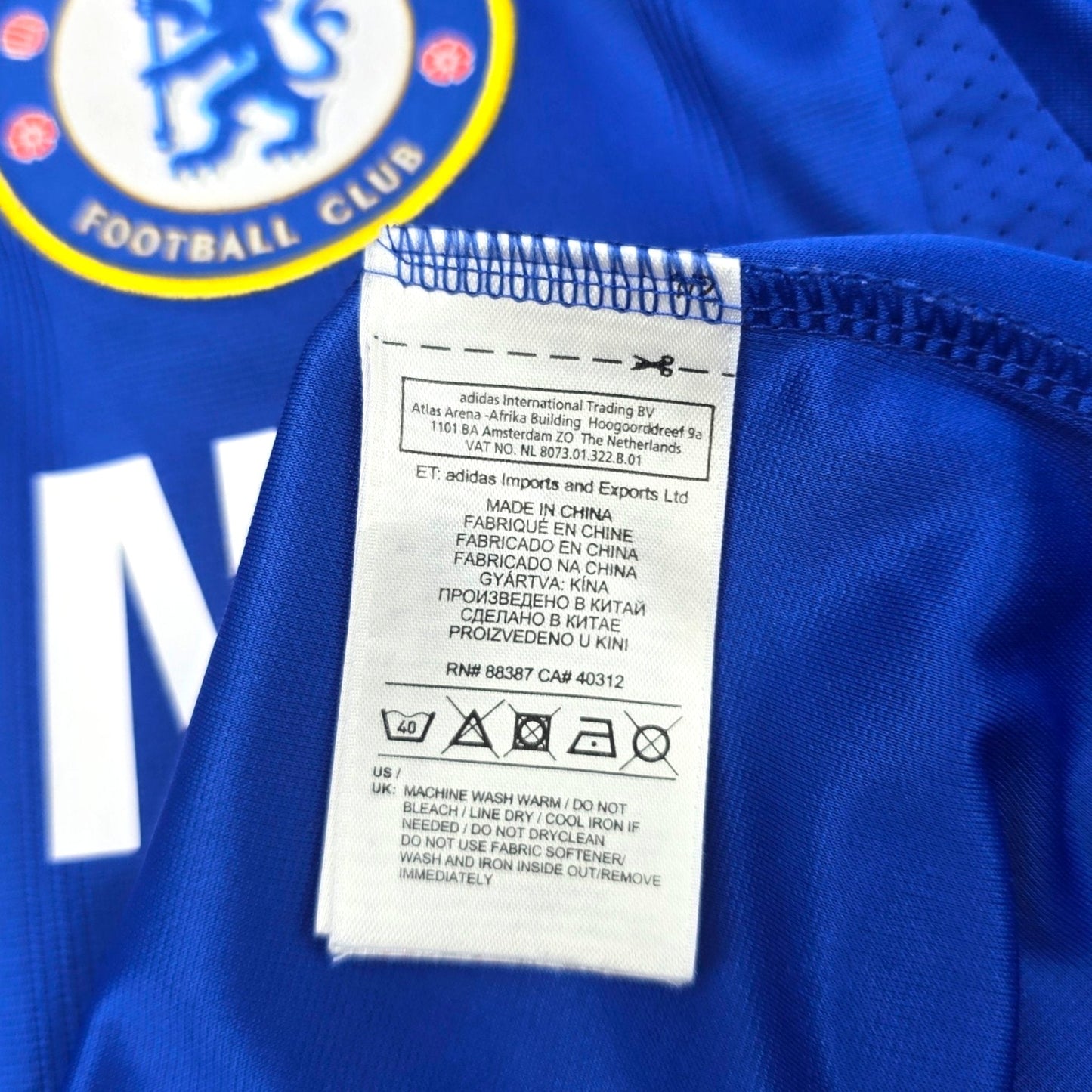 2013/14 Chelsea Home Football Shirt (S) Adidas #9 Torres
