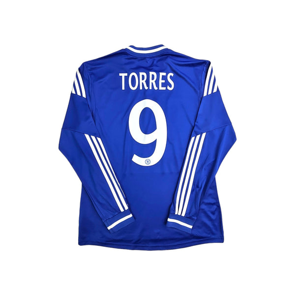 2013/14 Chelsea Home Football Shirt (XL) Adidas #9 Torres
