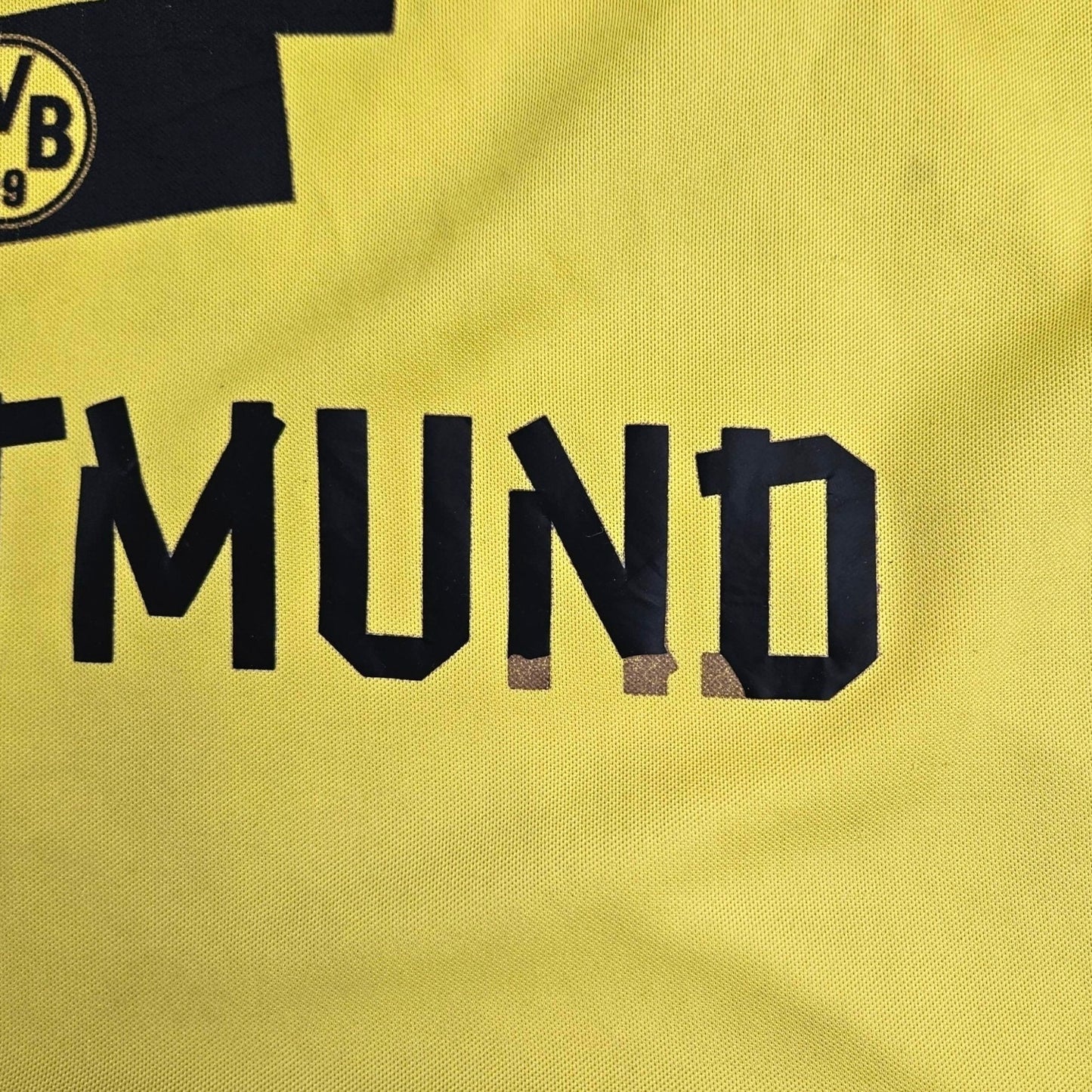 2013/14 Dortmund Home Football Shirt (M) Puma # 9 Lewandowski